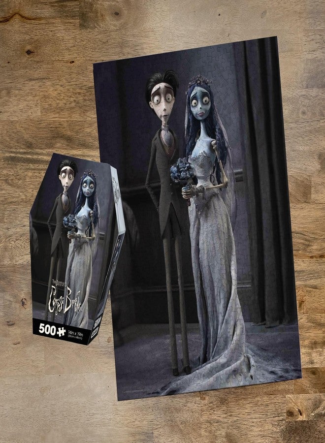 Aquarius Corpse Bride 500pc Puzzle (500 Piece Jigsaw Puzzle) - Glare Free - Precision Fit - Officially Licensed Corpse Bride Movie Merchandise & Collectibles - 14x19 Inches - Image 3